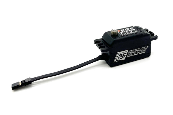 SC1251MGP-BE - Black Edition, Low Profile Digital Servo with Soft Start,  0.09sec / 125oz @ 6V