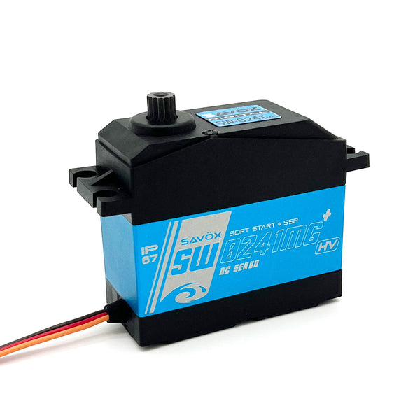 SW0241MGP - Waterproof 1/5th Scale Digital Servo with Soft Start, 0.17sec /  555oz @ 7.4V