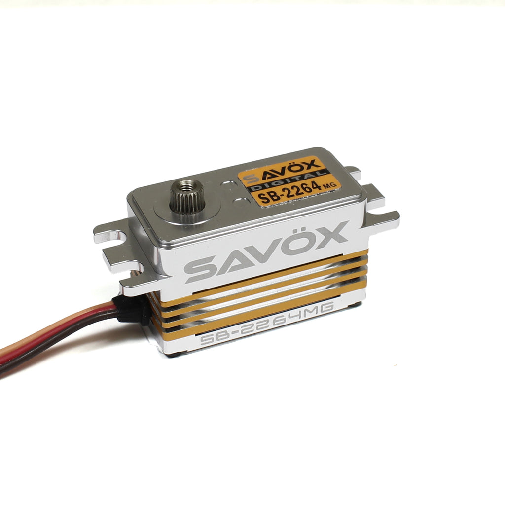 SB2264MG - Low Profile High Voltage Brushless Servo .085/208.3 @ 7.4V